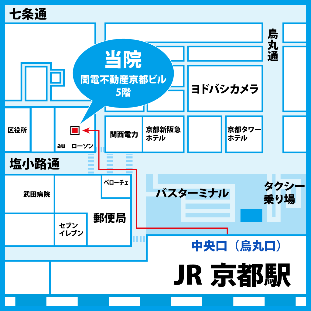 ゆうメンタルクリニック名古屋院（心療内科・精神科）アクセスマップ（地図）