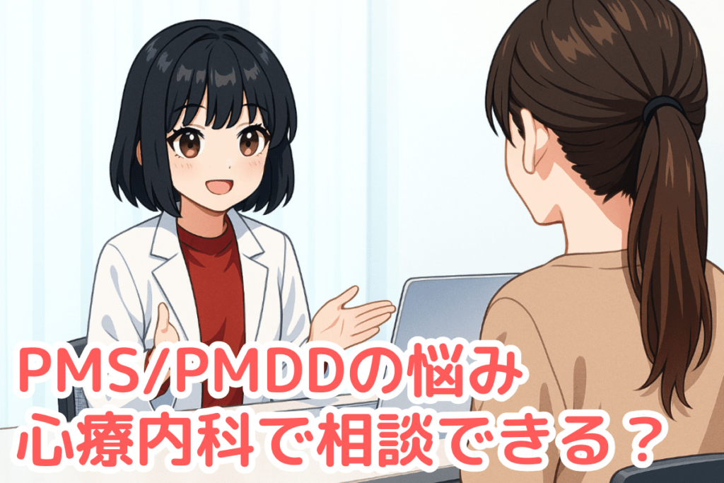 PMS/PMDDなどによるメンタル不調…心療内科へご相談ください!【医師が解説】