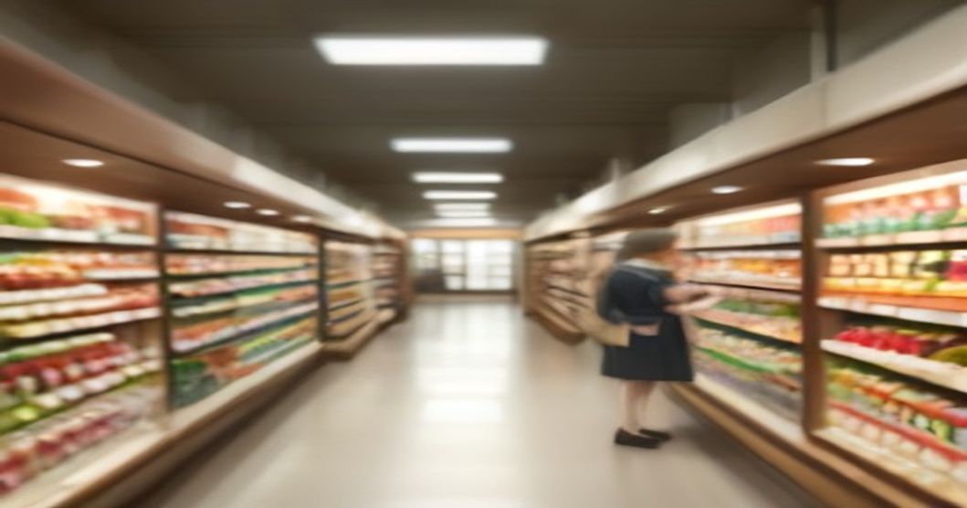 スーパーで買い物ができない, 何を買えばいいかわからず立ち尽くす