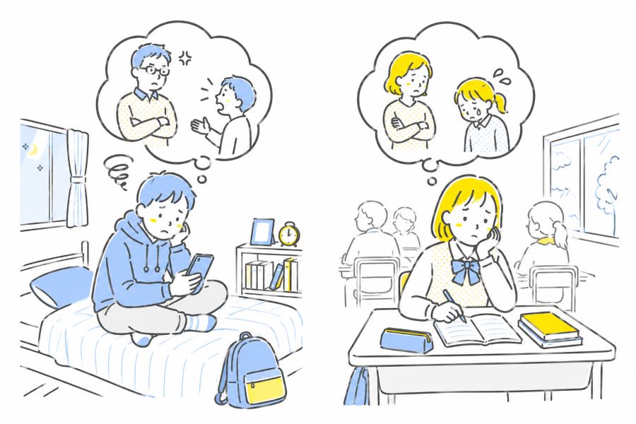 未成年の方の悩みのイメージ