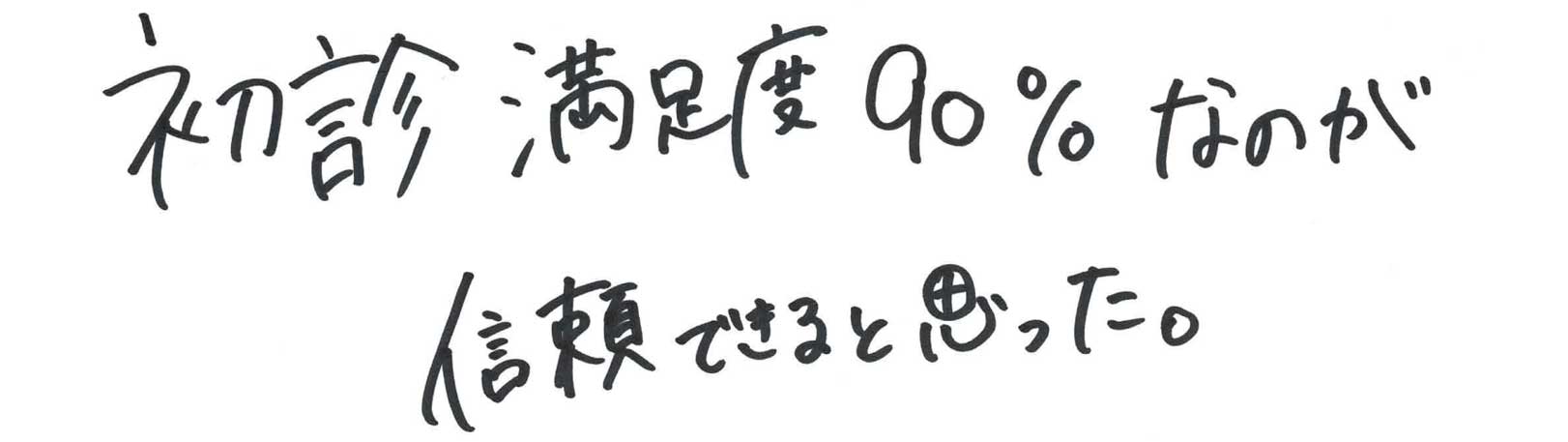 ゆうメンタルクリニック（心療内科・精神科）手書きの受診理由
